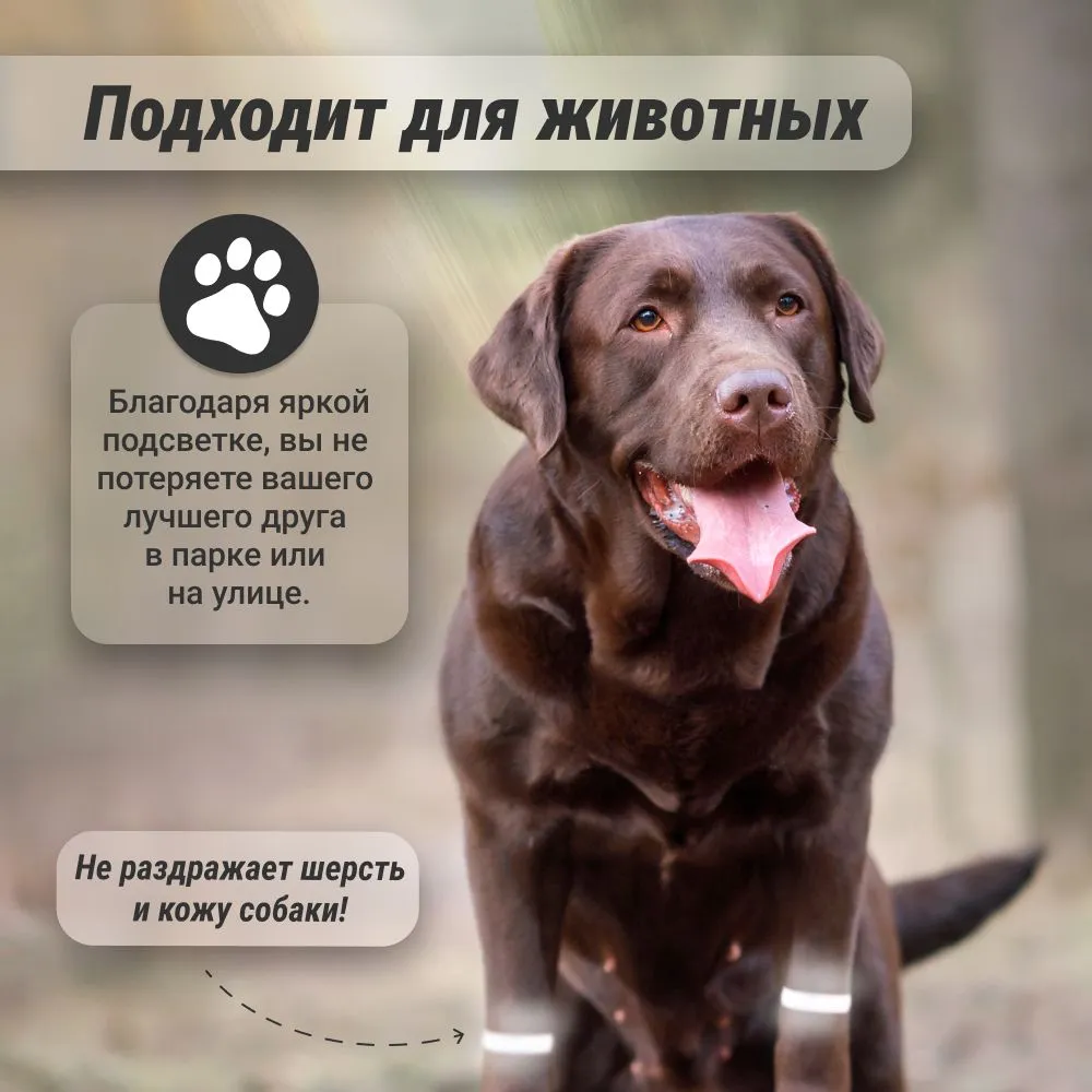 Браслет светящийся в темноте для альпинистов