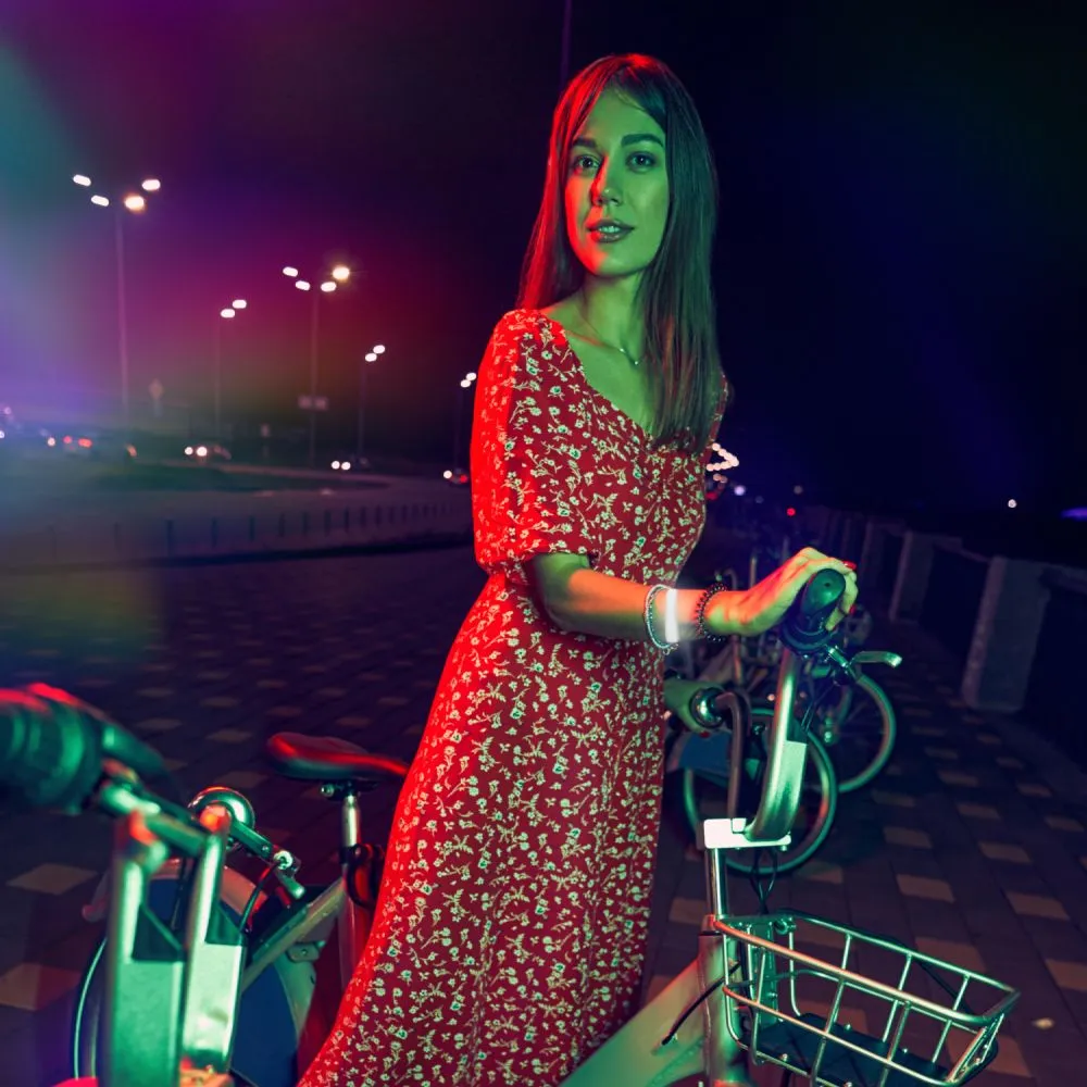 Браслет светящийся в темноте для альпинистов